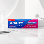 تصویر نمای جلوی چسب دندان مصنوعی Purity Plus Complete Original